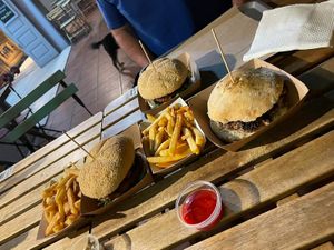   at The Burger Cafe in Tenerife