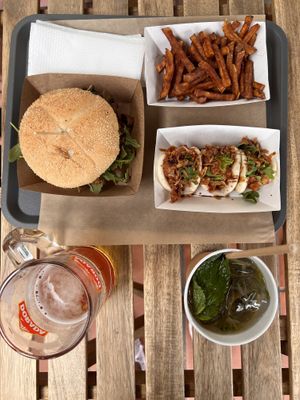   at The Burger Cafe in Tenerife