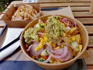 Nachos at The Burger Cafe in Tenerife