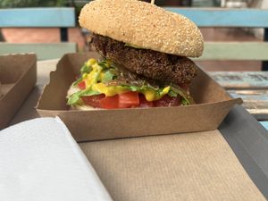   at The Burger Cafe in Tenerife