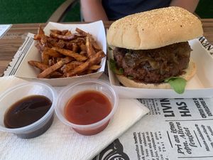   at The Burger Cafe in Tenerife