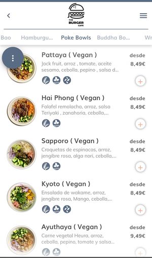   at The Burger Cafe in Tenerife