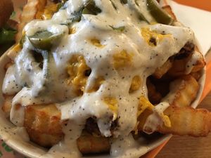 Loaded fries at Next Level Burger - Roosevelt in Seattle