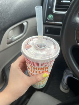 Cookies & cream milkshake   at Next Level Burger - Roosevelt in Seattle