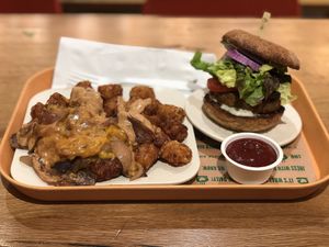 The loaded tots are out of this world at Next Level Burger - Roosevelt in Seattle