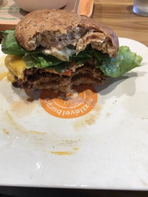 All American cheeseburger at Next Level Burger - Roosevelt in Seattle