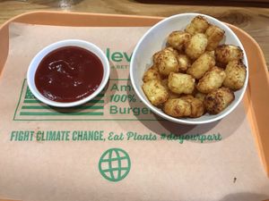 Tater tots at Next Level Burger - Roosevelt in Seattle