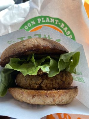 Blue BBQ burger at Next Level Burger - Roosevelt in Seattle