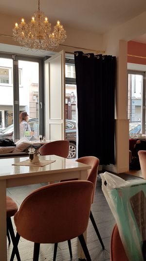 Gorgeous design at Cafe Lotti in Munich