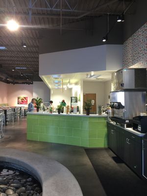 The restaurant always has great power bowls. at InWave Restaurant & Juice Bar in Louisville