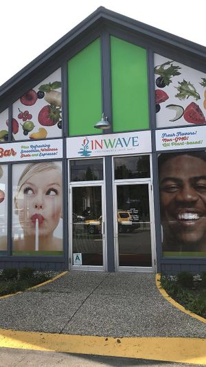 Entry at InWave Restaurant & Juice Bar in Louisville