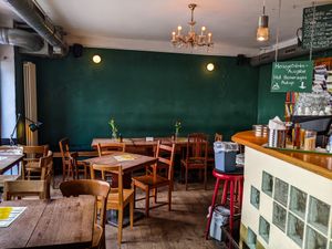Inside of Cafe Morgenrot at Cafe Morgenrot in Berlin