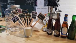 Cerveza artesana at Vegicano in Madrid