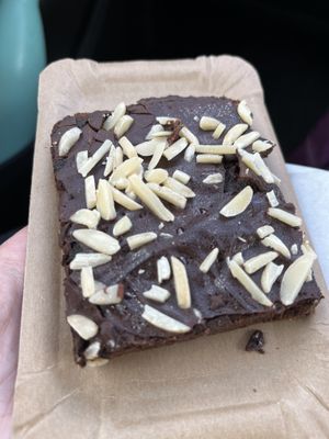 Chocolate brownie to go  at Herbstapfel in Kassel