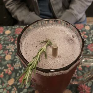 Homemade lemonade  at Herbstapfel in Kassel