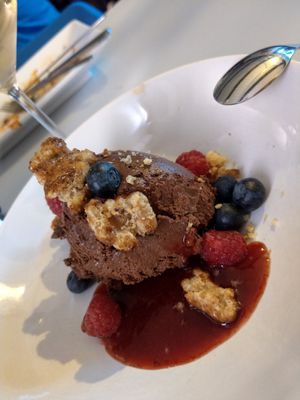 To die for mousse au chocolate at Herbstapfel in Kassel