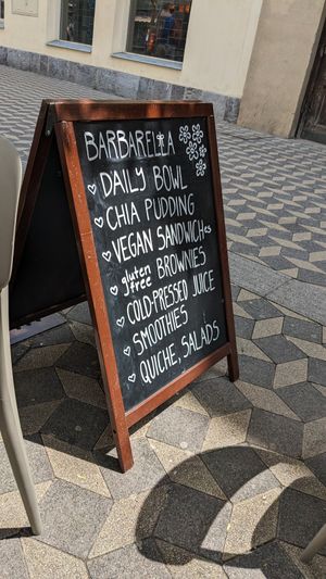  at Barbarella Juicebar in Ljubljana