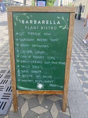   at Barbarella Juicebar in Ljubljana