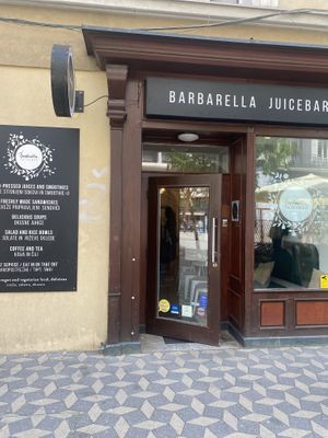   at Barbarella Juicebar in Ljubljana