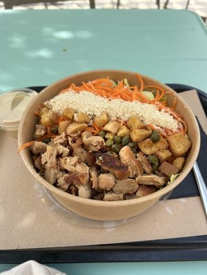 Salad bowl - daily selection   at Barbarella Juicebar in Ljubljana