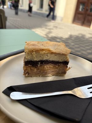 Layer cake   at Barbarella Juicebar in Ljubljana