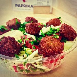 falafel at  Paprika in Prague