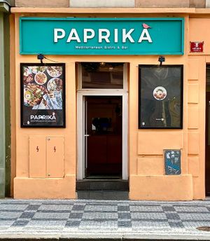 The venue  at  Paprika in Prague