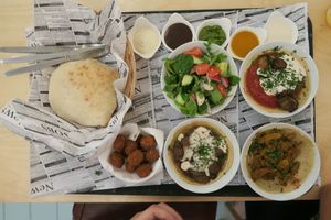 Vegan tapas at  Paprika in Prague