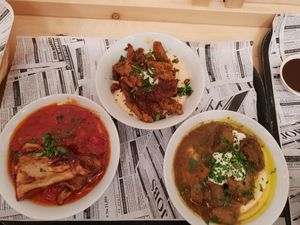 vegan tapas at  Paprika in Prague