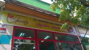 Shop front at Huerta Clarita in Madrid