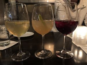 Sangria flight  at Harvest Seasonal Grill & Wine Bar in Harrisburg