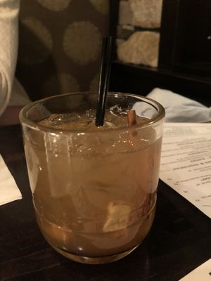 Baked Apple Old Fashioned  at Harvest Seasonal Grill & Wine Bar in Harrisburg