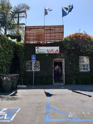 Shop entrance  at Devi's Donuts and Sweets in Long Beach