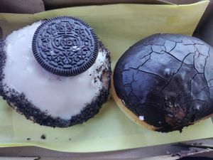 Oreo / Boston (filled) at Devi's Donuts and Sweets in Long Beach