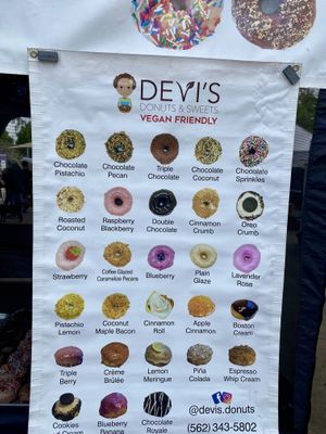   at Devi's Donuts and Sweets in Long Beach