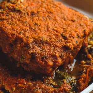 Lasagna Vegana at Rincón Natural in Montevideo