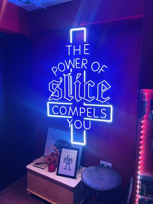   at Lost Souls Pizza in North London