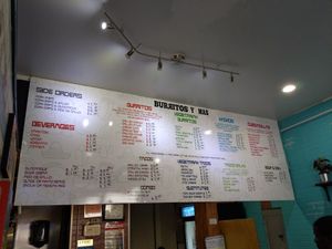  at Burritos y Mas in New York City