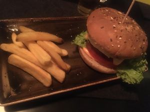Vegan Burger at Hans im Glück - Hohenzollerning in Cologne