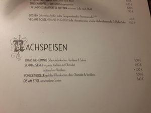 Schmauserei vegan dessert at Hans im Glück - Hohenzollerning in Cologne