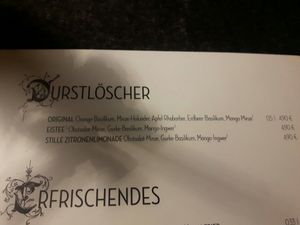 Iced tea at Hans im Glück - Hohenzollerning in Cologne