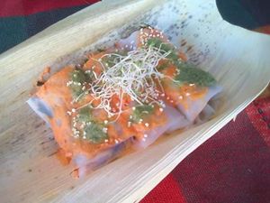 delicious options at Schizandra in Oaxaca