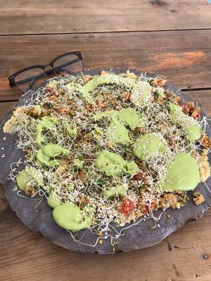 Huge tlyuda! at Schizandra in Oaxaca