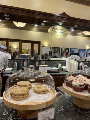 Vegan Cookies  at Leopold's Ice Cream in Savannah