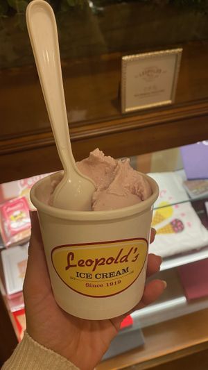  at Leopold's Ice Cream in Savannah