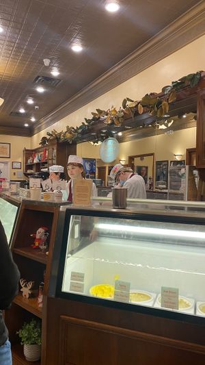   at Leopold's Ice Cream in Savannah