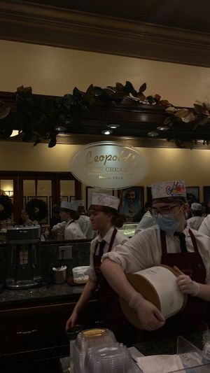   at Leopold's Ice Cream in Savannah