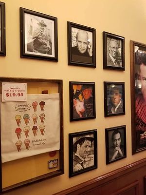 Autographs on the wall at Leopold's Ice Cream in Savannah