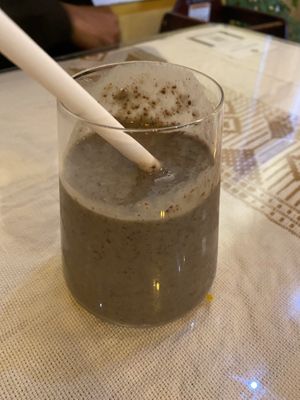 Smoothie (contains honey) at Cafe Colucci in Oakland