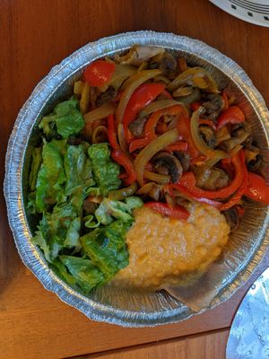 Mushroom Tibs at Cafe Colucci in Oakland